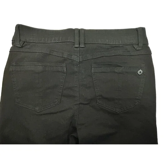 Democracy Itty Bitty Boot Jeans Black Denim size 4 Petite NWT - Picture 4 of 9